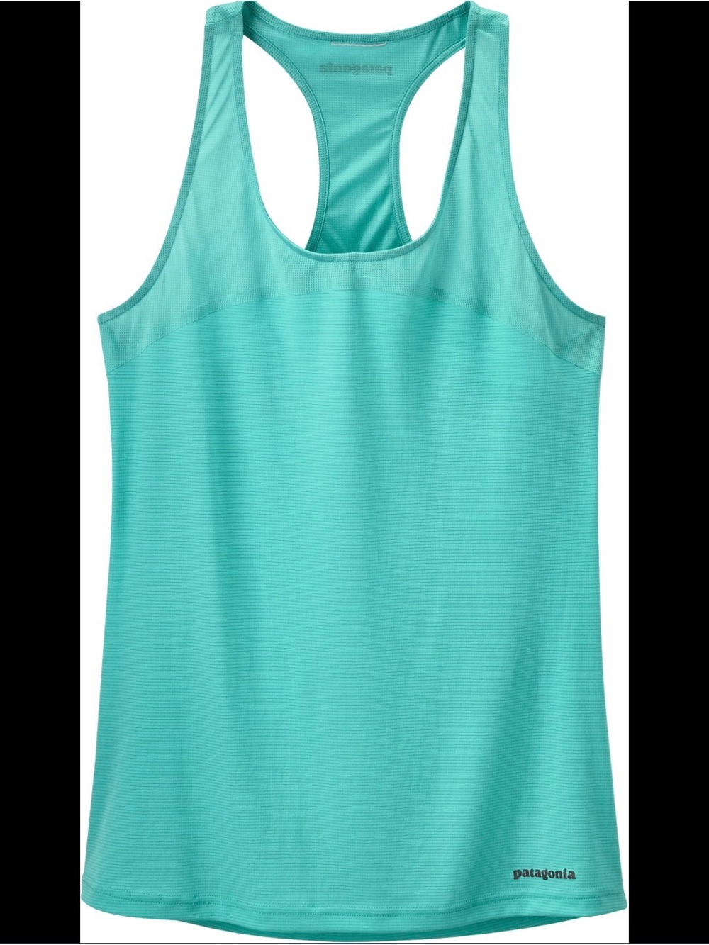 Patagonia Windchaser Sleeveless 
 Racerback Tank - Aqua Blue size XS